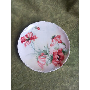Haviland Limoges Poppy Salad Plate 7.5"
